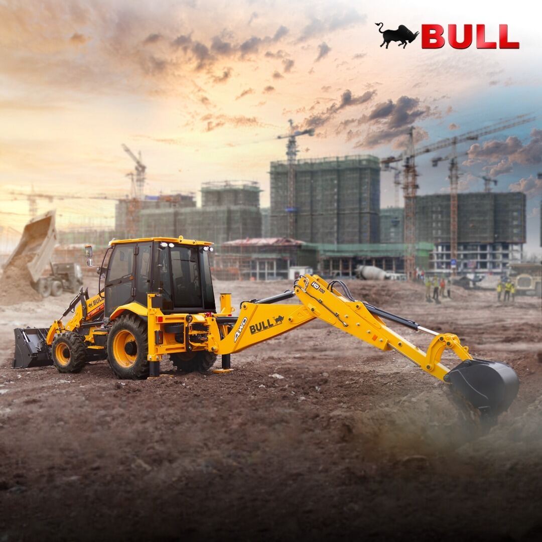 Bull HD retroexcavadora  imagen promocional