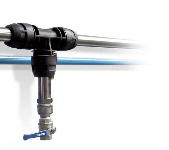 Sistema Transair® Parker  tuberías de aluminio para aire comprimido