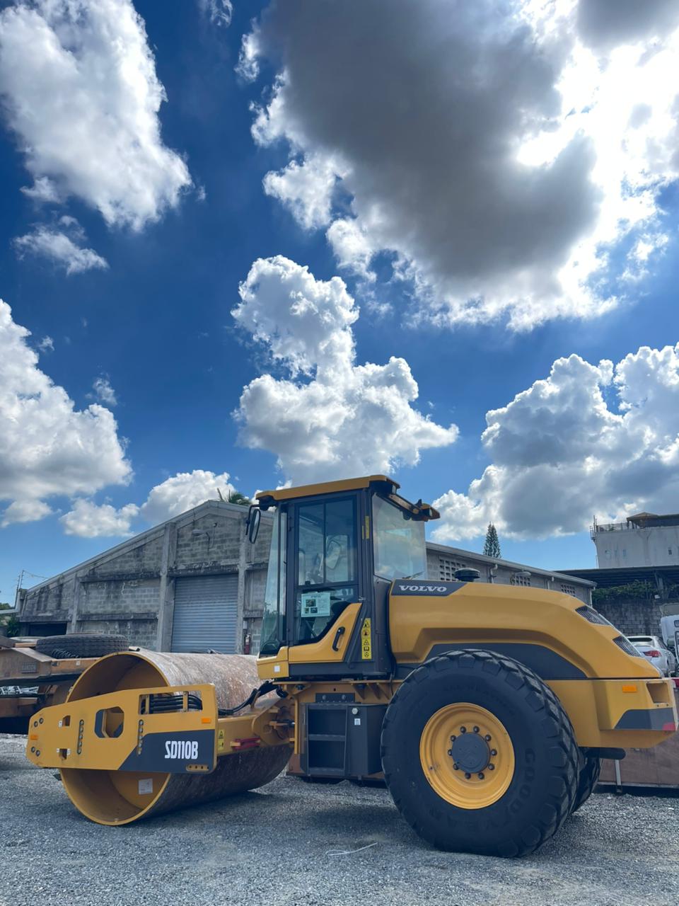 Rodillo compactador Volvo SD110B